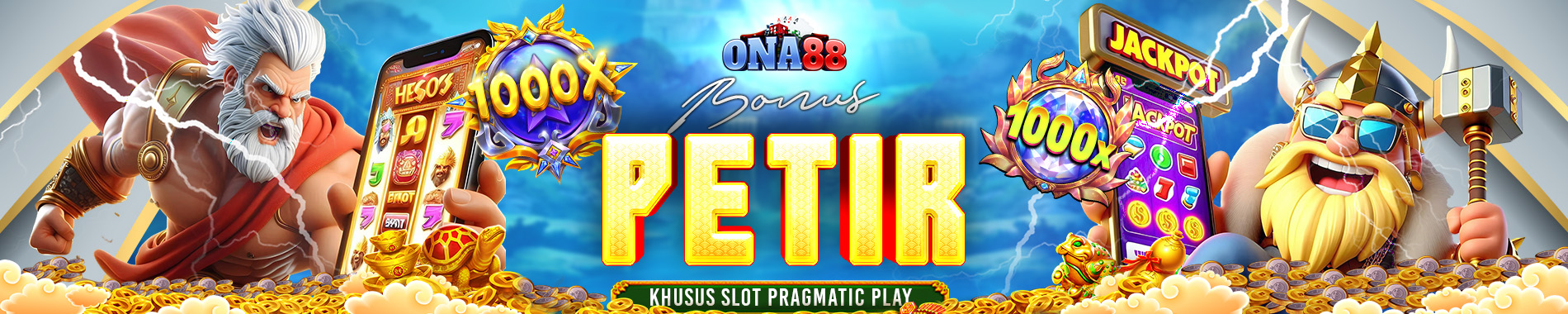 ONA88 -  Bonus Petir Pragmatic Play